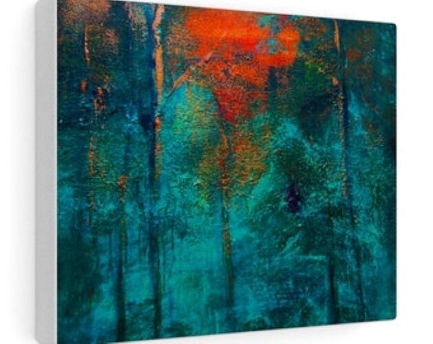 Misty Autumn Forest