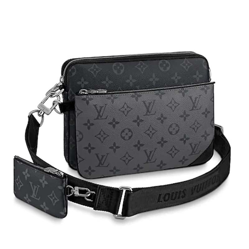 Louis Vuitton monogram trio messenger bag  