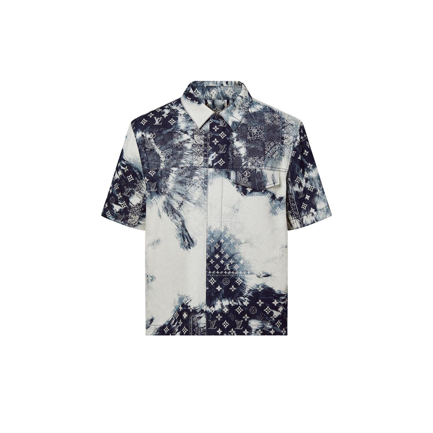 Lv monogram polo shirt