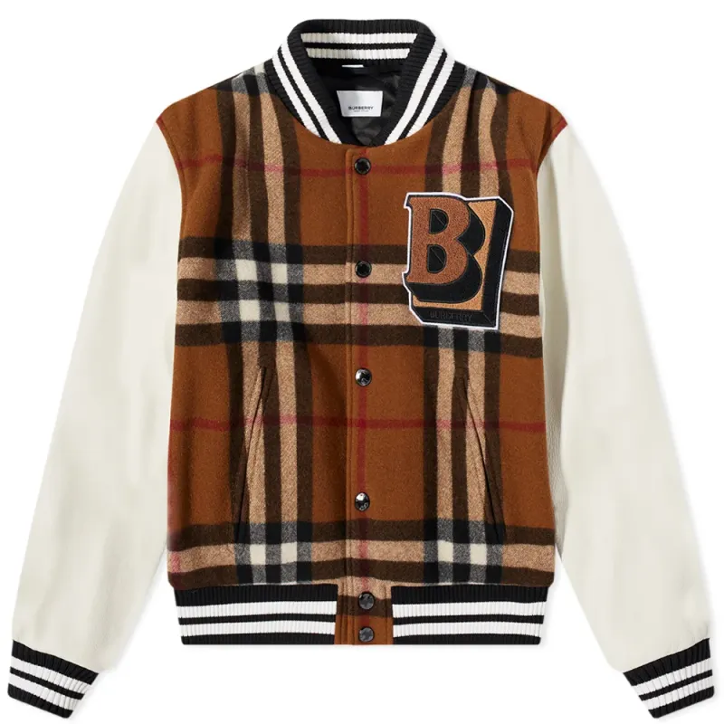 Burberry varsity jacket