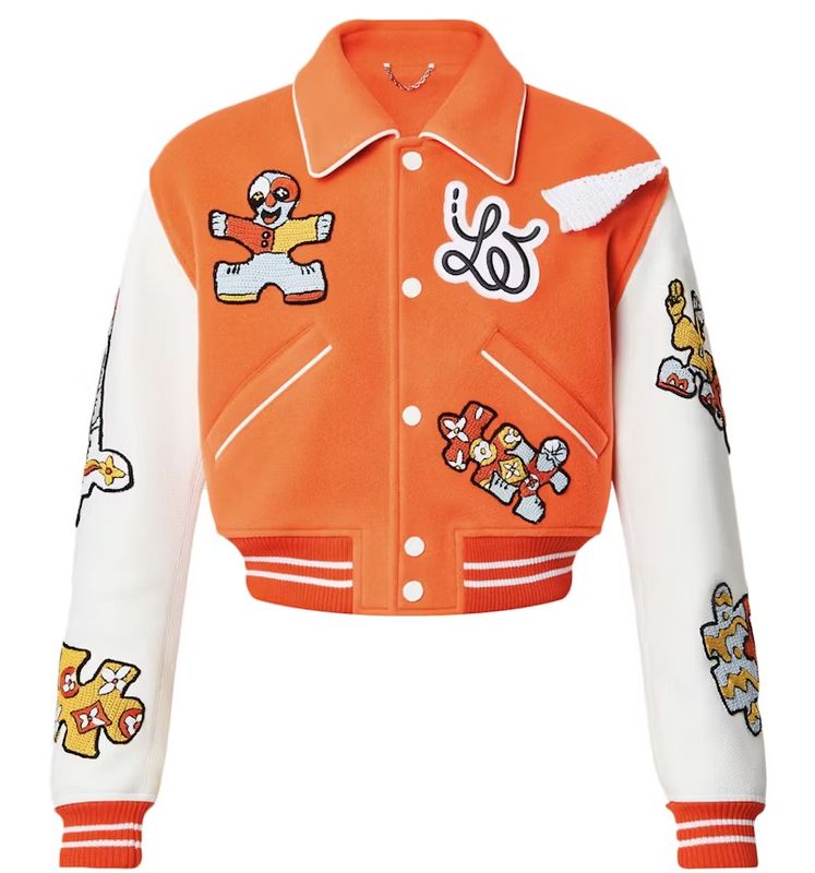 Lv varsity jacket