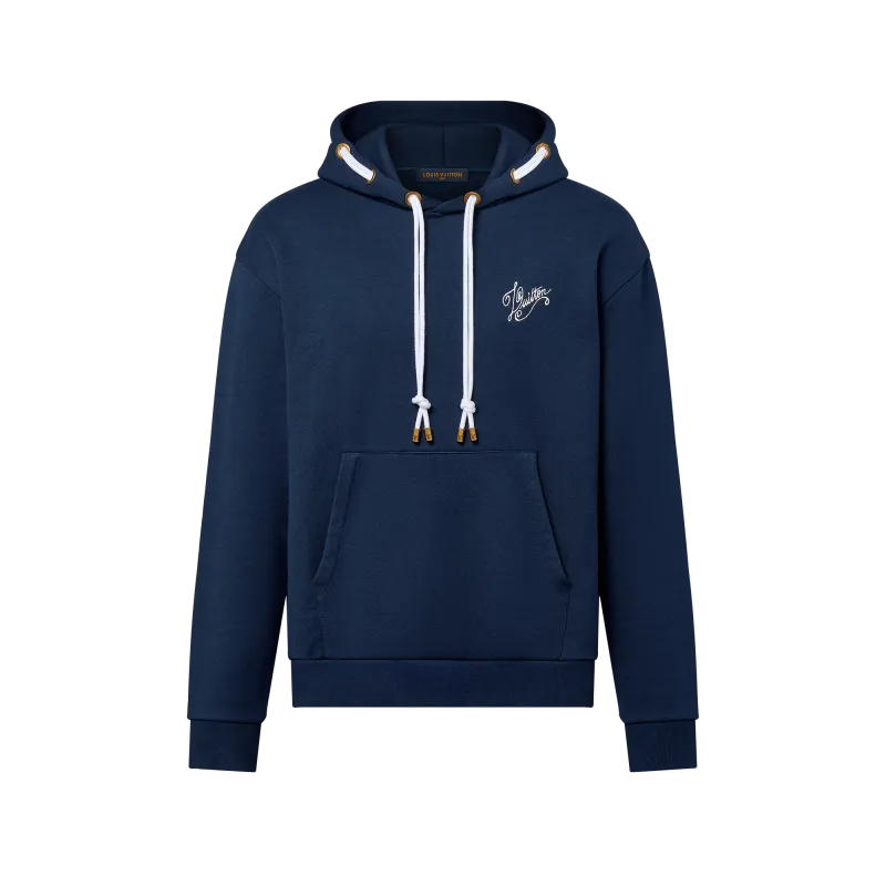 Lv striped hoodie
