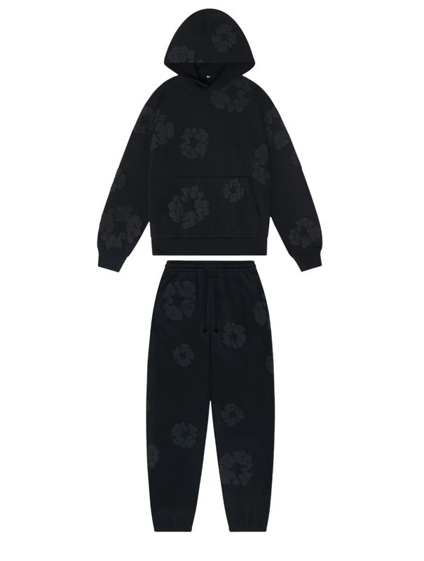 Denim tears tracksuit dark blue