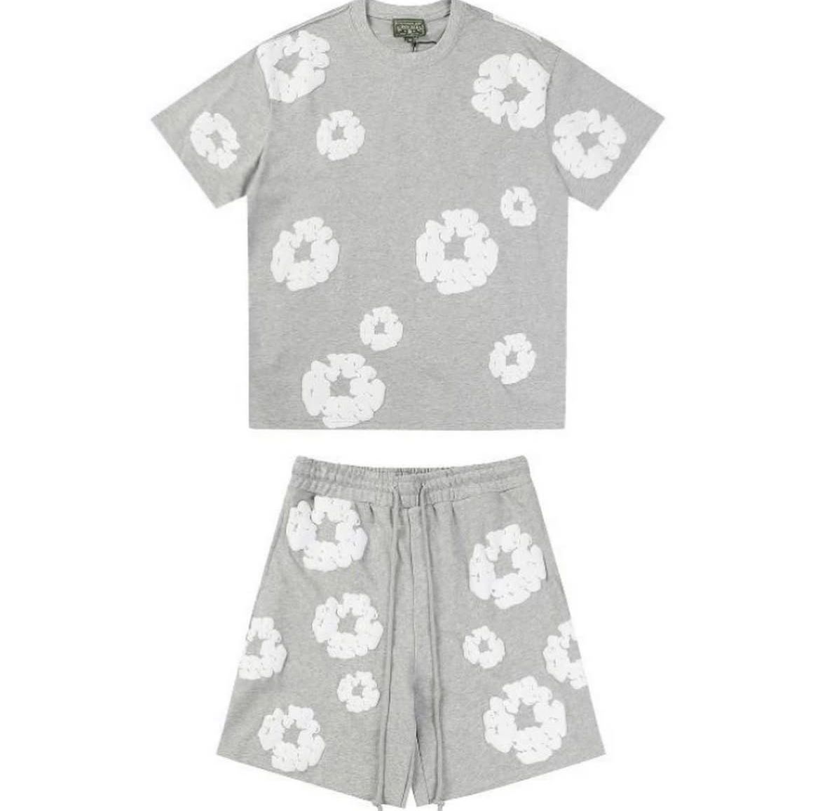 Denim tears shorts set