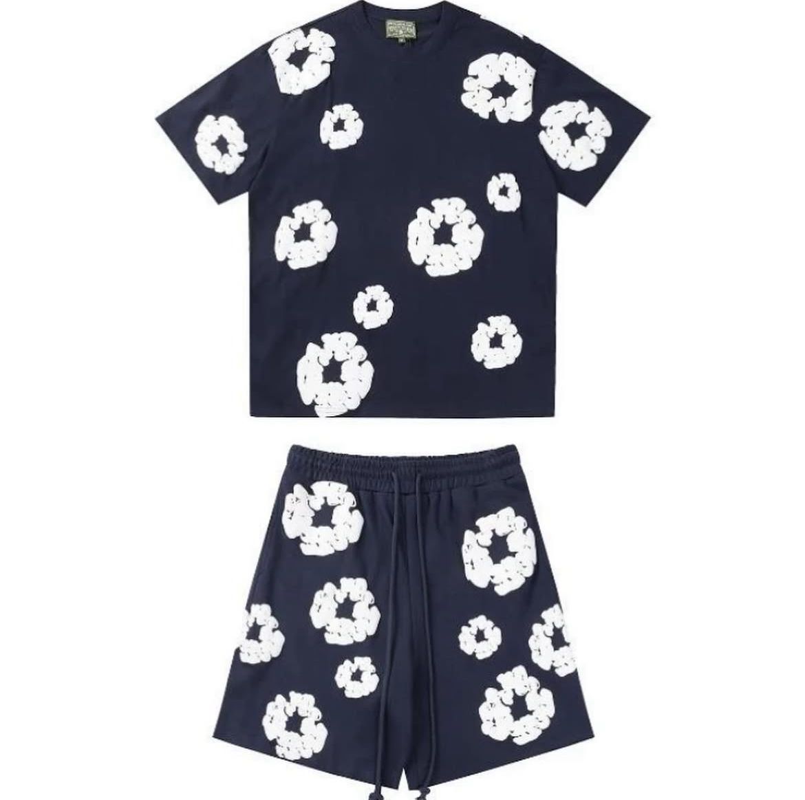 Denim tears shorts set