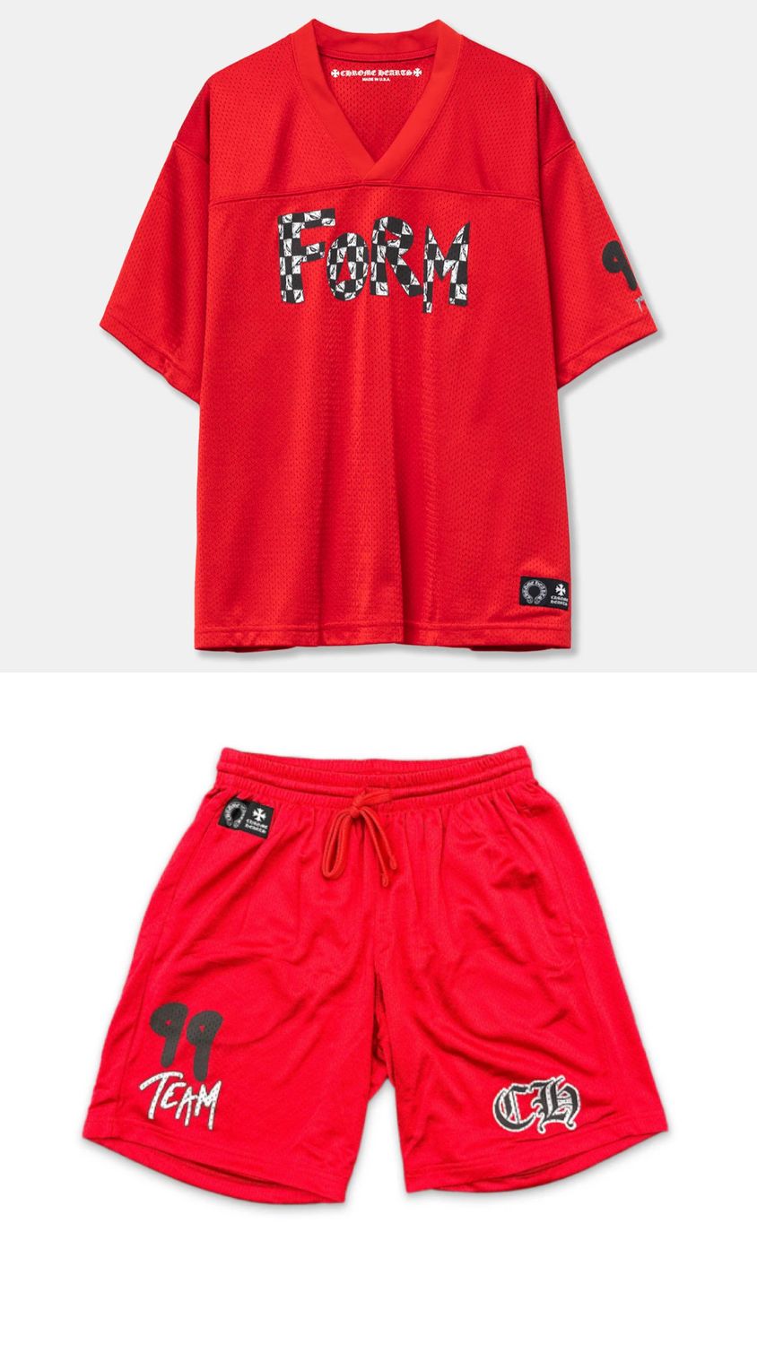 Chrome hearts mesh set