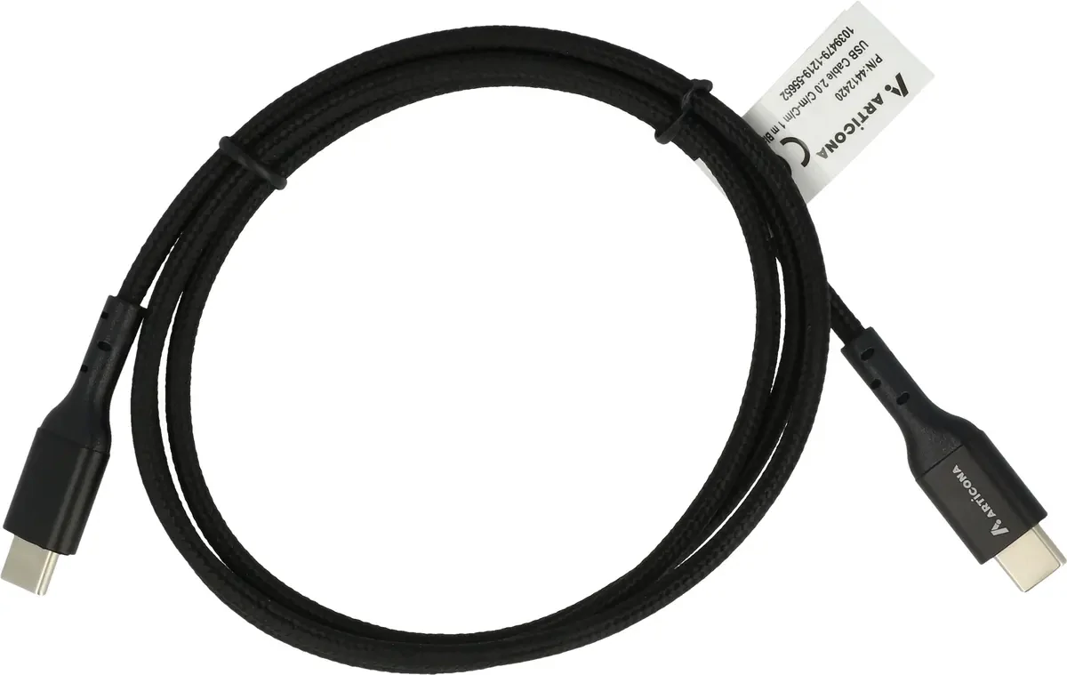 ARTICONA USB Cable 2.0 C/m-C/m 2m Black