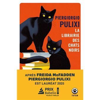 La librairie des chats noir