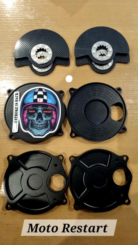 Kit Couvercles Black  disque carbone.