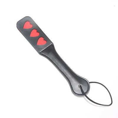 PU Leather Soft Handle Riding Paddle For Love