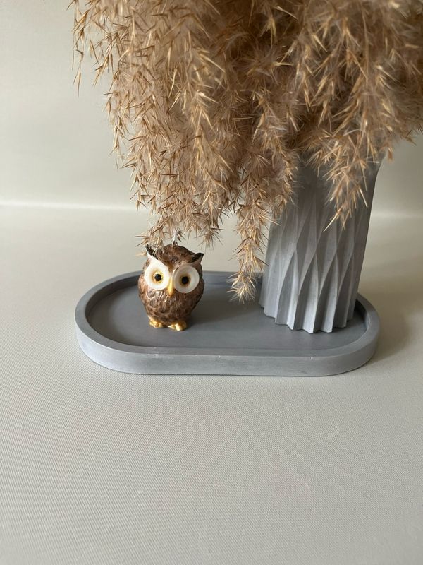 Dekoset „Kleine Eule mit Wohnaccessoires“