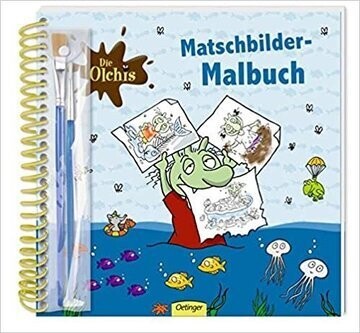 Die Olchis Matschbilder-Malbuch, Erhard Dietl