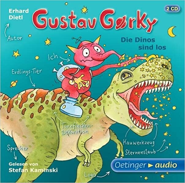 Gustav Gorky. Die Dinos sind los (2 CD):  Audio CD – Hörbuch