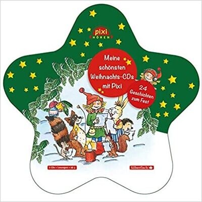 Meine schönsten Weihnachts-CDs mit Pixi: 24 Geschichten: 5 Audio CDs