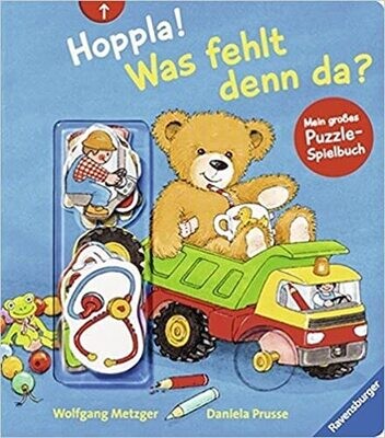 Hoppla! Was fehlt denn da? Puzzle-Spielbuch