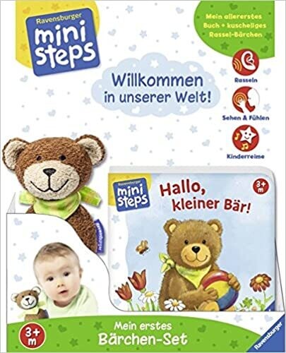 Mein erstes Bärchen-Set: Ab 3 Monaten (ministeps) S. Grimm