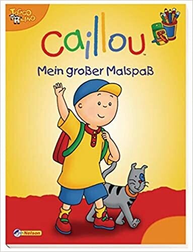 Caillou, Mein großer Malspaß Taschenbuch