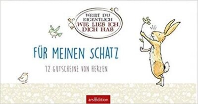 Weißt du eigentlich, wie lieb ich dich hab? Für meinen Schatz: Gutscheinheft