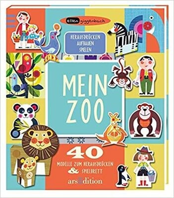 Mein Zoo: 40 Modelle zum Herausdrücken & Spielbrett, Ellen Giggenbach