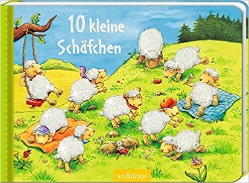 10 kleine Schäfchen Pappbilderbuch, Patricia Mennen