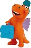 Bullyland 44053 - Spielfigur, kleiner Drache Kokosnuss mit Tasche