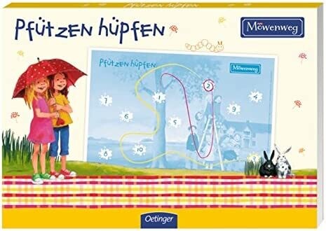 Wir Kinder aus dem Möwenweg - Blockspiel Pfützen hüpfen,  Kirsten Boie