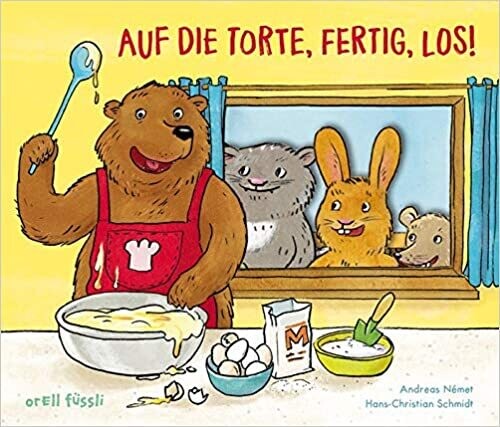 Auf die Torte, fertig, los! Pappbilderbuch