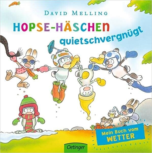 Hopse-Häschen quietschvergnügt, Mein Buch vom Wetter