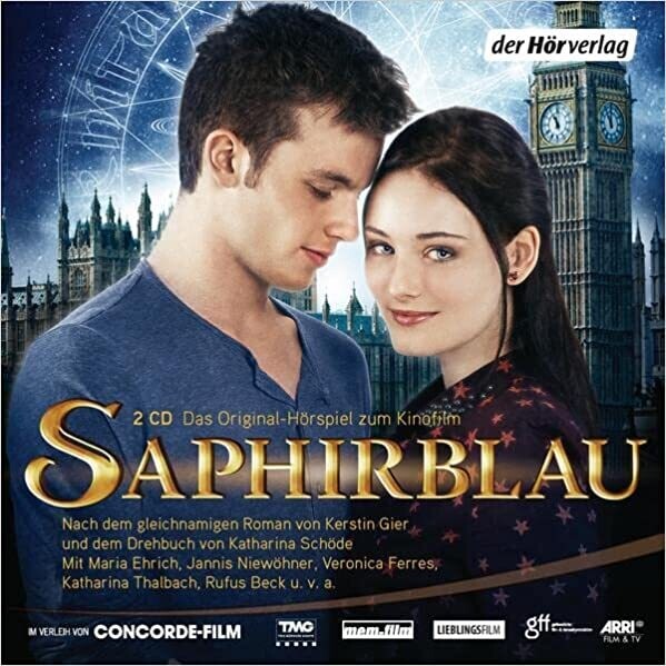 CD Saphirblau: Filmhörspiel (Die Edelstein-Trilogie, Band 2) Kerstin Gier