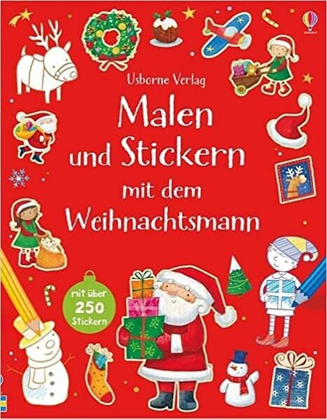 Malen und Stickern mit dem Weihnachtsmann, Sam Taplin