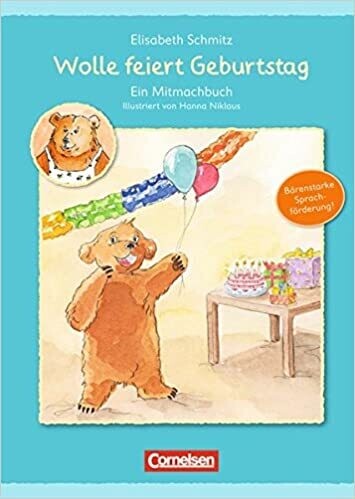 Sprachförderung mit Wolle: Wolle feiert Geburtstag: Ein Mitmachbuch - 2-4 Jahre. Buch Gebundene Ausgabe – 1. August 2012
von Elisabeth Schmitz