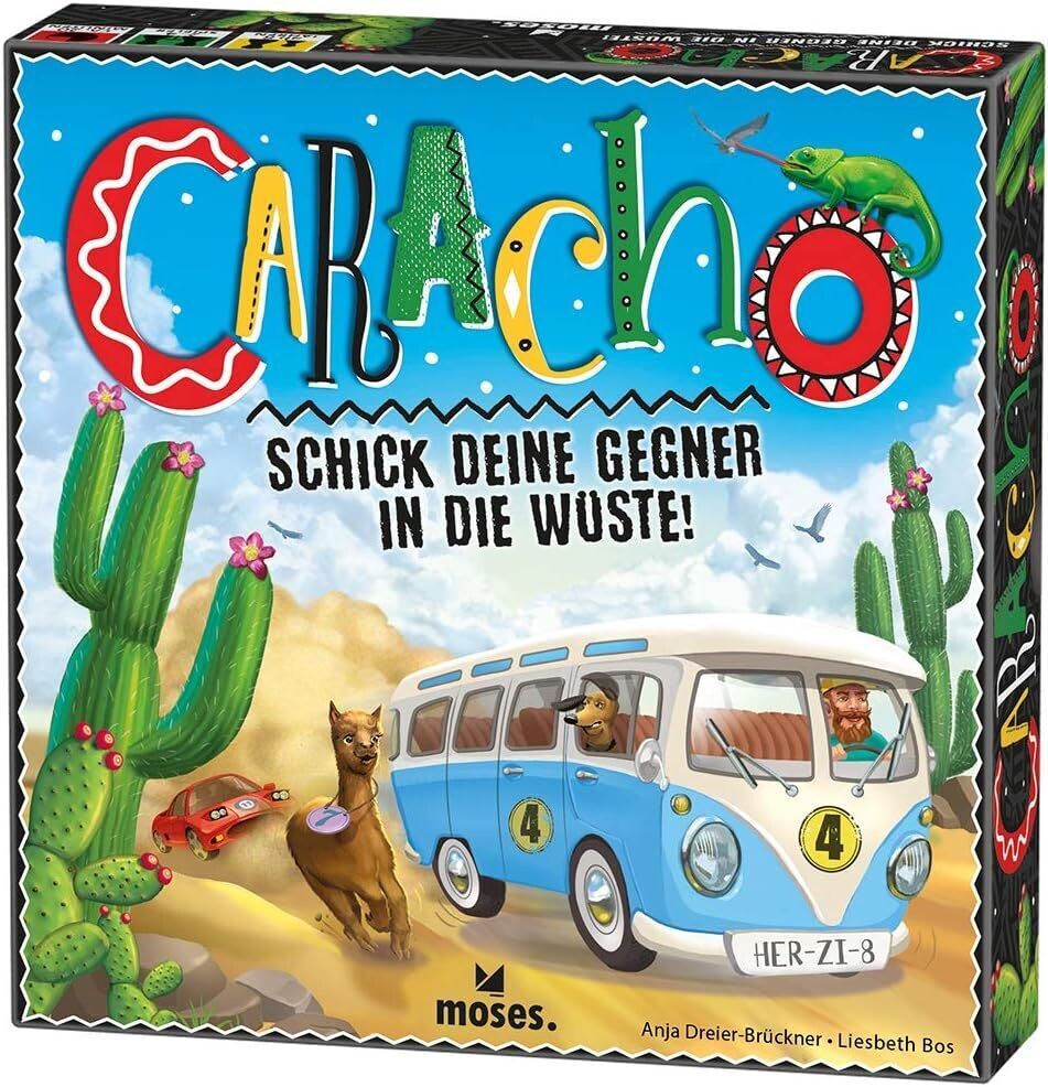 Caracho! | Mit Karacho durch die Wüste | Ein Würfel- und Deduktionsspiel