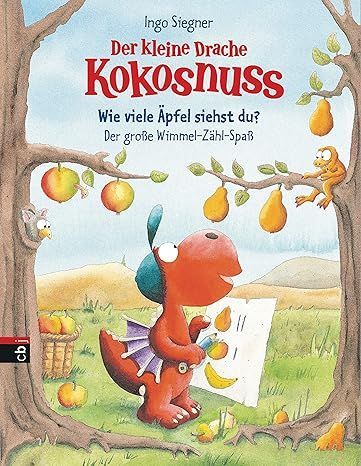 Der kleine Drache Kokosnuss - Wie viele Äpfel siehst du? Der große Wimmel-Zähl-Spaß