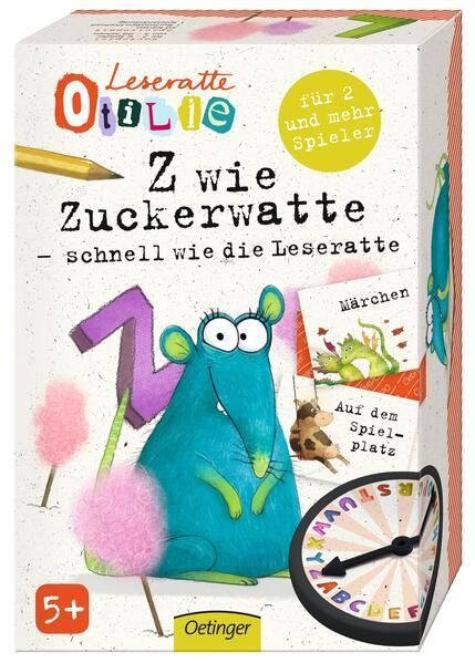 Leseratte Otilie. Z wie Zuckerwatte - schnell wie die Leseratte  Wiebke Rauers