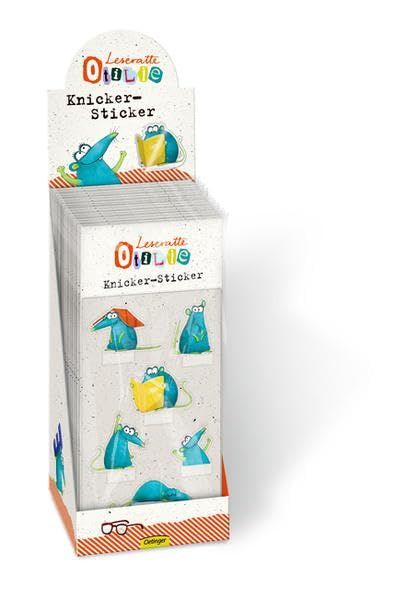 Leseratte Otilie. Knicker-Sticker  von Wiebke Rauers