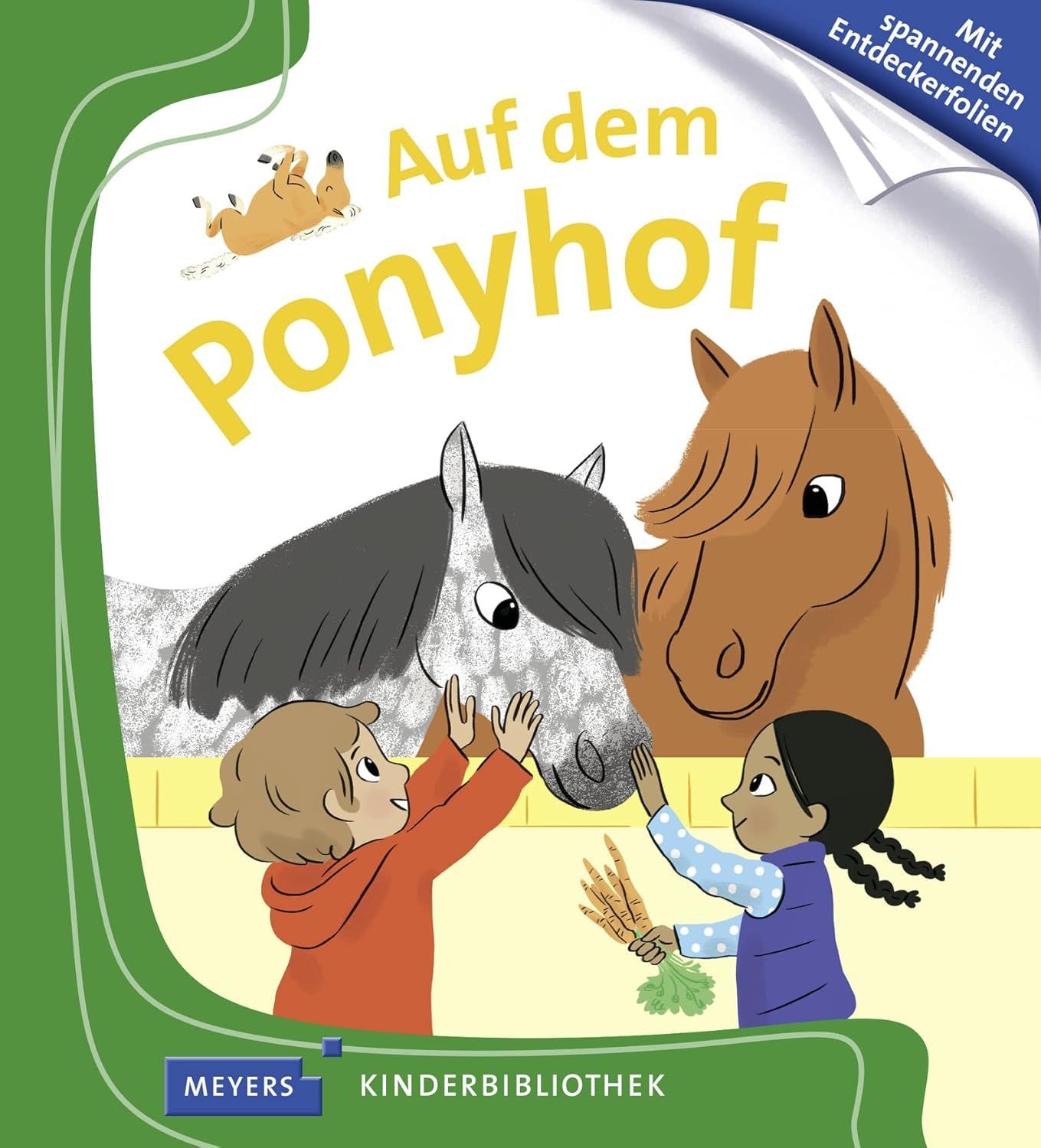 Auf dem Ponyhof: Meyers Kinderbibliothek, Gebundene Ausgabe