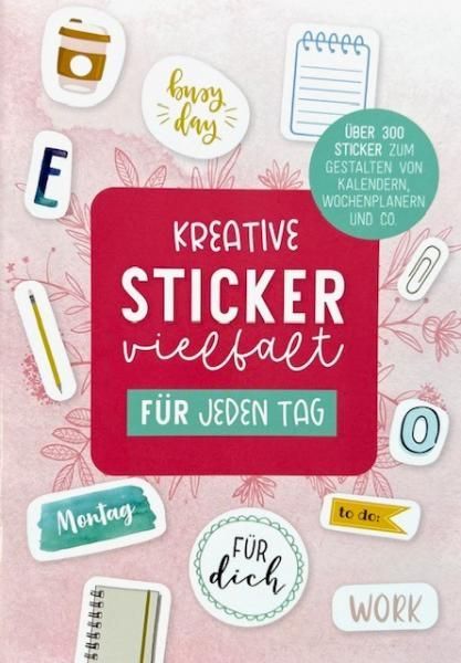Kreative Stickervielfalt für jeden Tag - über 300 Sticker