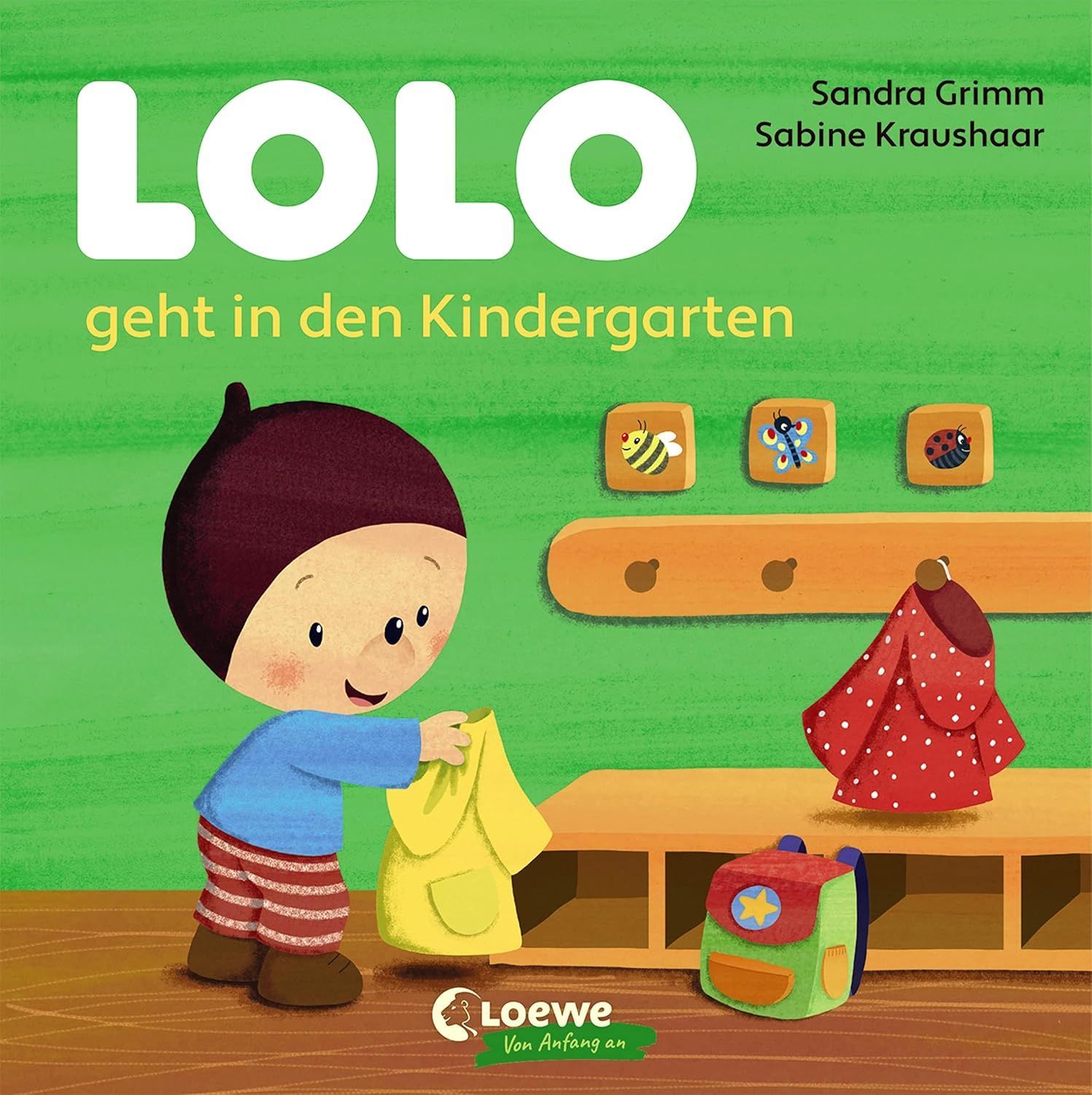 Lolo geht in den Kindergarten - Bilderbuch für Kleinkinder ab 18 Monate