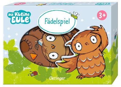 DIE KLEINE EULE - Fädelspiel 7-teilig in bunt DIE KLEINE EULE - Fädelspiel 7-teilig in bunt