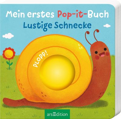 Mein erstes Pop-it-Buch – Lustige Schnecke: Plopp! Mein erstes Pop-it-Buch – Lustige Schnecke: Plopp!