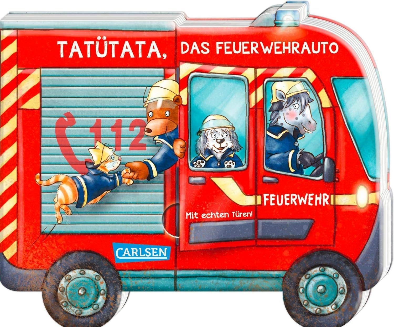 Mein kleiner Fahrzeugspaß: Tatütata, das Feuerwehrauto: Lustiges Reimebuch