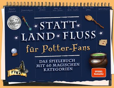 Harry Potter. Statt Land Fluss für Potter-Fans - Das Spielebuch mit 60 magischen Kategorien. Harry Potter. Statt Land Fluss für Potter-Fans - Das Spielebuch mit 60 magischen Kategorien.