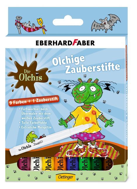 Die Olchis - Olchi Zauberstifte - Eberhard Faber, Erhard Dietl Die Olchis - Olchi Zauberstifte - Eberhard Faber, Erhard Dietl
