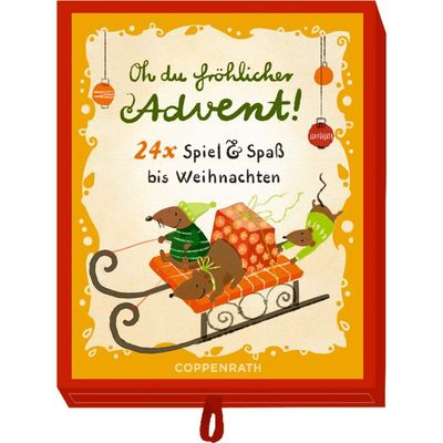 Schachtelspiel - Oh du fröhlicher Advent!: 24 x Spiel & Spaß bis Weihnachten