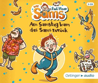 Das Sams 2. Am Samstag kam das Sams zurück (3CD)