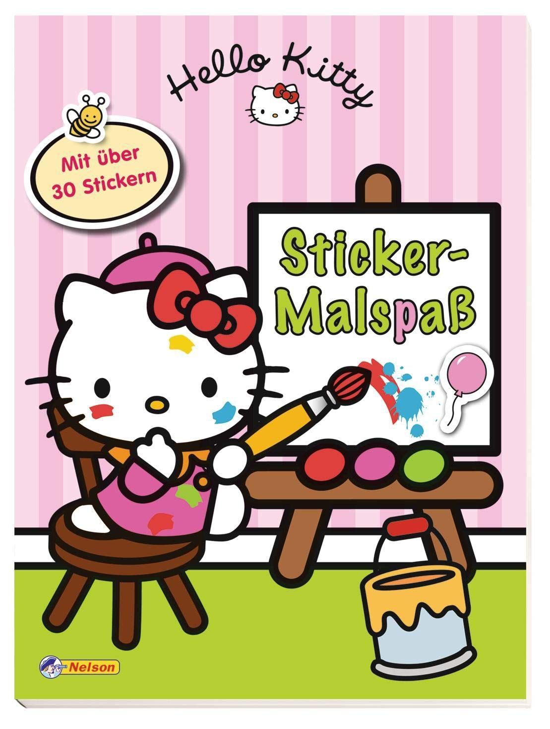 Hello Kitty Sticker-Malspaß – Mit über 30 Stickern