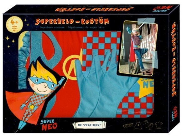 Super Neo: Neo Superheld Kostüm-Set - 4 teilig Sibylle Rieckhoff Super Neo: Neo Superheld Kostüm-Set - 4 teilig Sibylle Rieckhoff