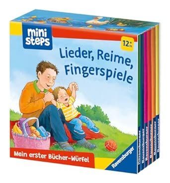 ministeps: Mein erster Bücher-Würfel: Lieder, Reime, Fingerspiele Ab 12 Monaten ministeps: Mein erster Bücher-Würfel: Lieder, Reime, Fingerspiele Ab 12 Monaten
