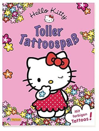 Hello Kitty Toller Tattoospaß – mit farbigen Einmal-Tattoos