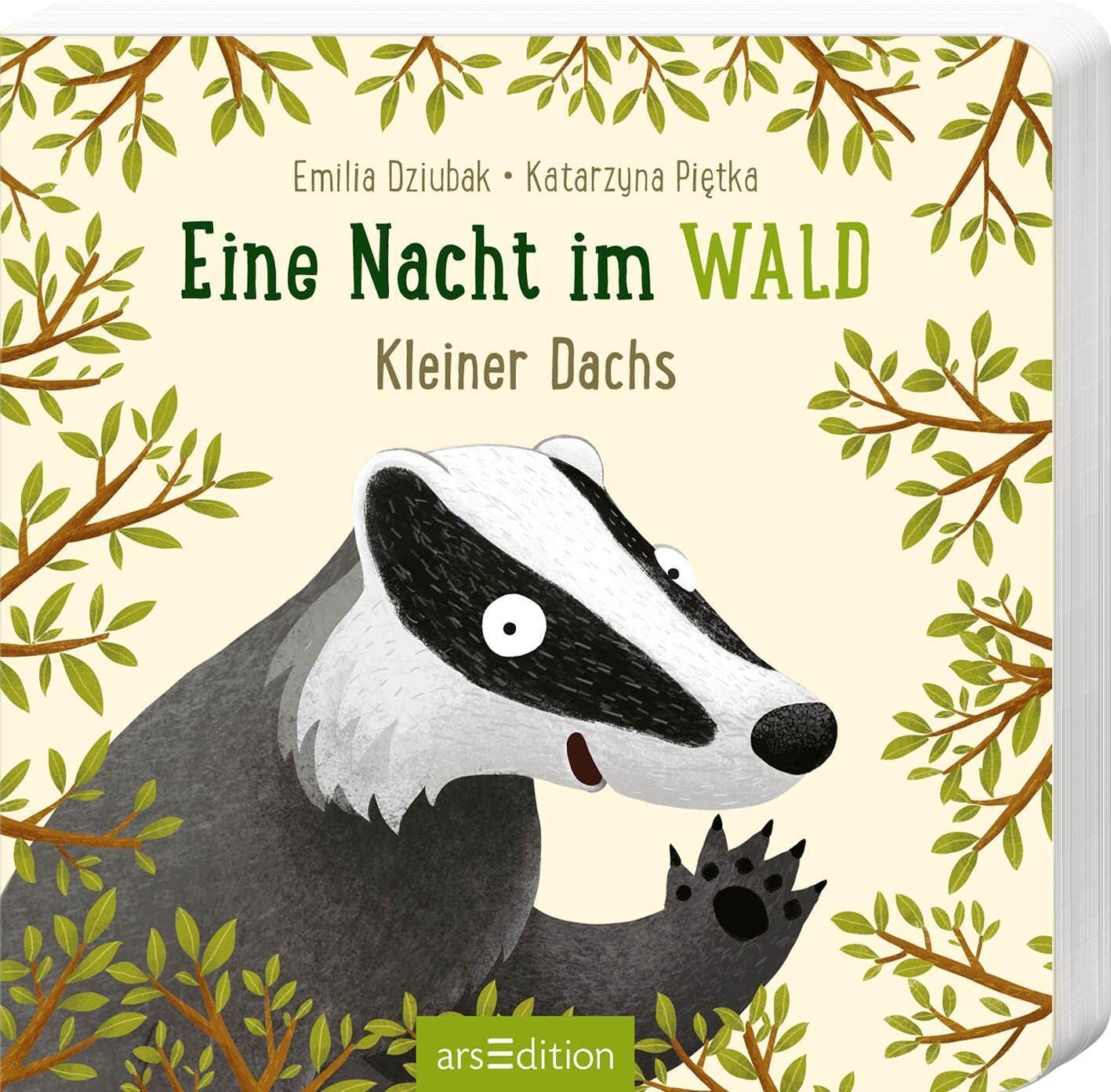 Eine Nacht im Wald - kleiner Dachs